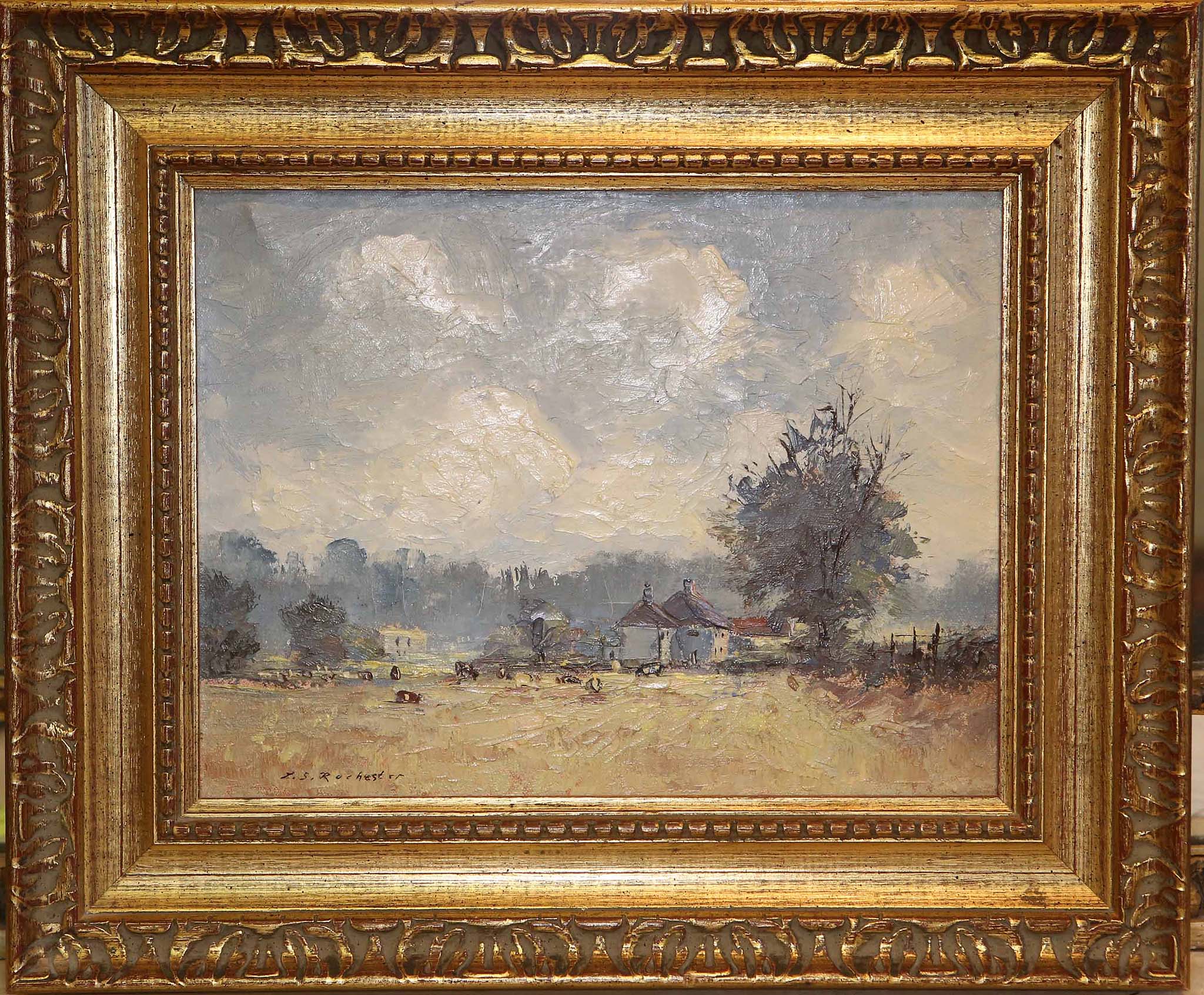 L.S. Rochester (20th/21st Century), `The Fog`, oil, initialed and dated (19)78 lower left, info