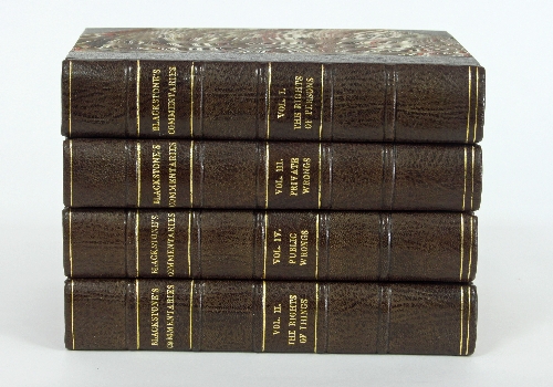 Blackstone (W) Commentaries on the Laws of England, London 1830