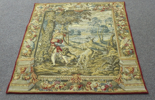 A Hines of Oxford 'Bestiare' tapestry, 20th Century in the 16th Century Brussels style, 178cm x - Image 3 of 3