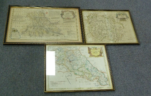 Robert Morden/Northamptonshire/Herefordshire/Breckonshire/three engraved maps Condition Report: