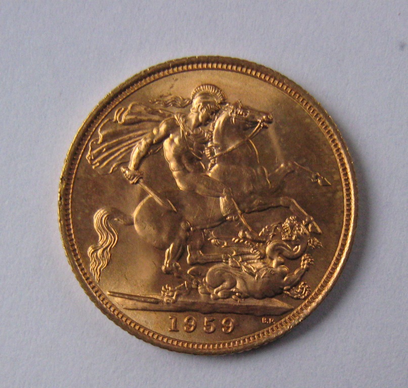 1959 Gold Sovereign