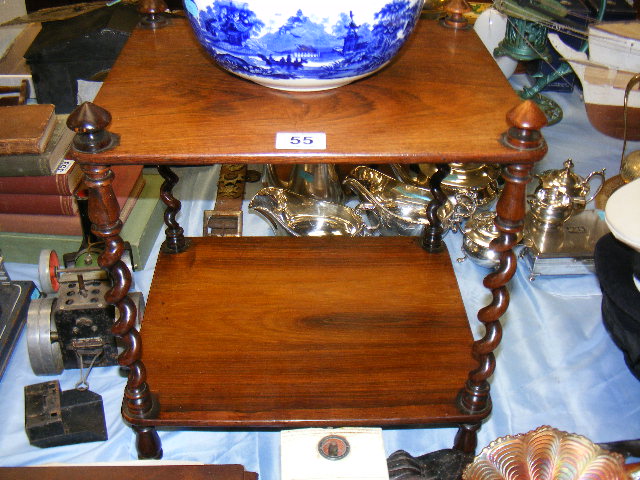 Small 19thC. Rosewood Whatnot