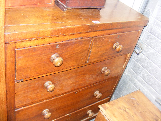 Victorian Chest Of Drawers A/F