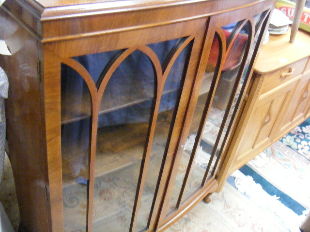 Mahogany Display Cabinet