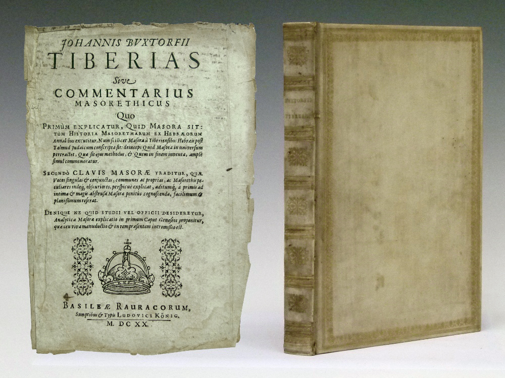 Books-Johann Buxtorf-Johannis Buxtorfii Tiberias Sive Commentarius Masorethicus, published