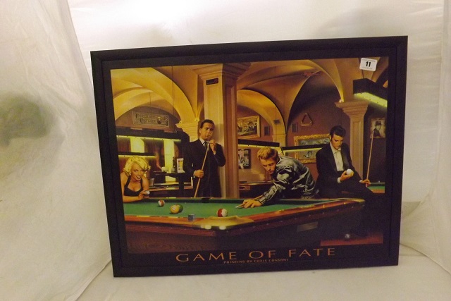 GAME OF FATE LED PICTURE ELVIS SIZE 25""X19