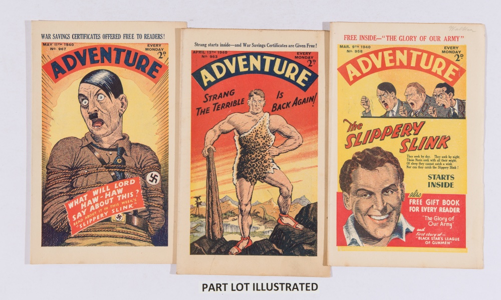 Adventure (1940) 949-959, 962-973, 975-979, 981-983, 986, 990-992, 997 (1941): 1002, 1007, 1009-