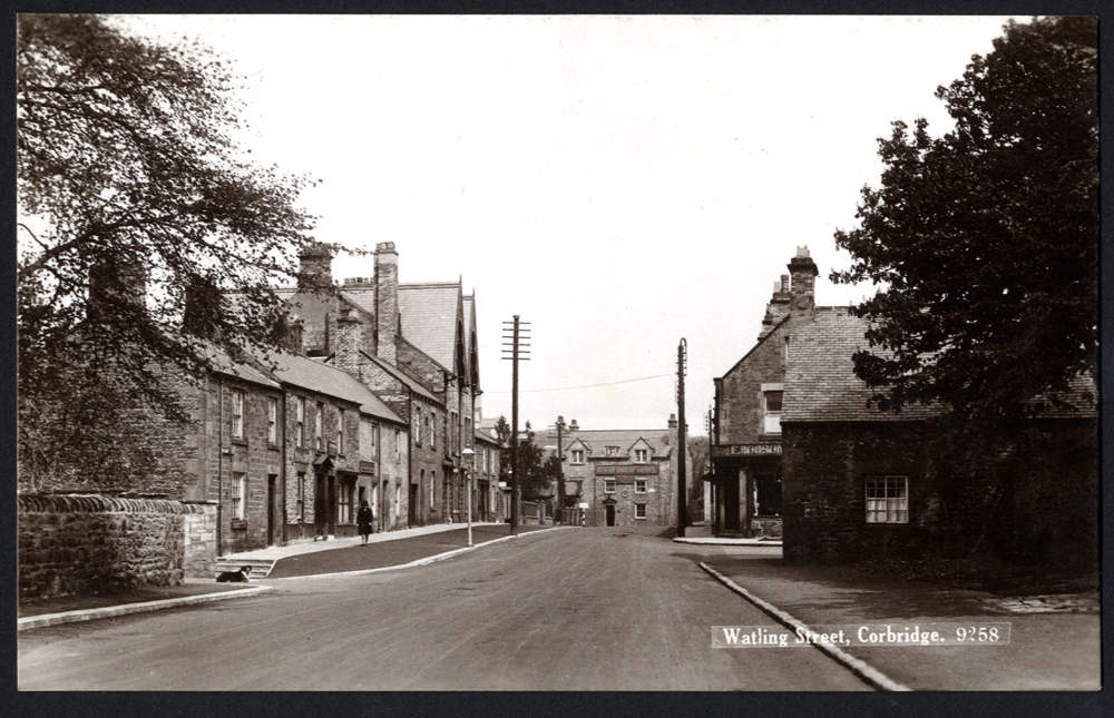 NORTHUMBERLAND collection of 230 cards, better noted incl. RP`s of Main Street - Corbridge,