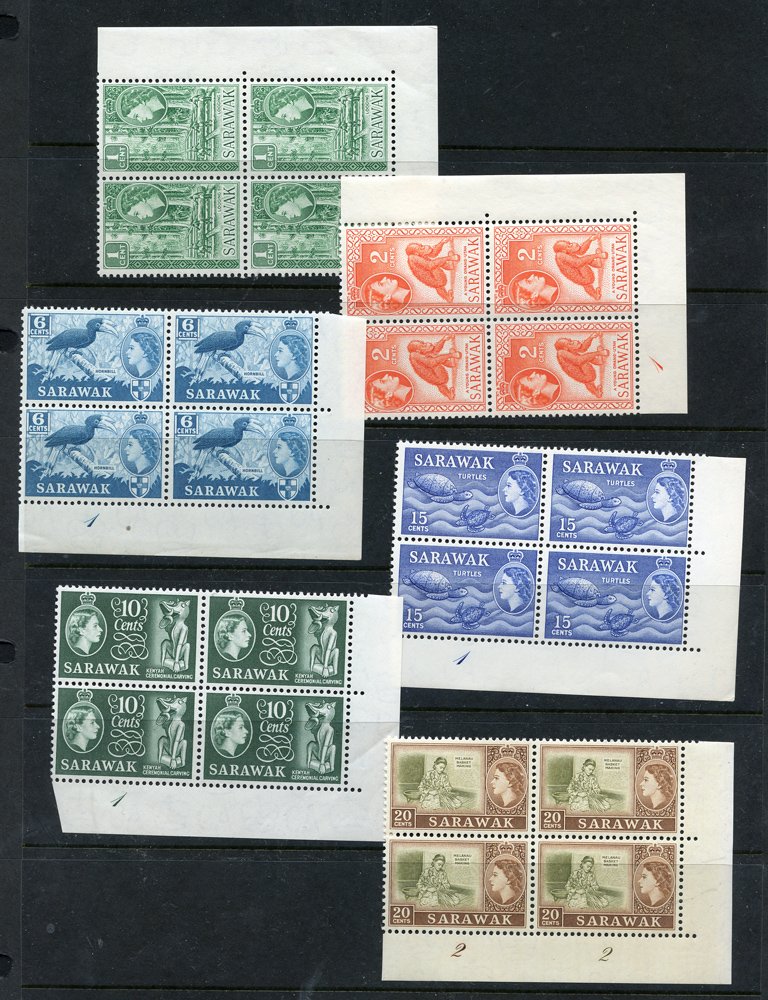 Accumulation of M & U stamps on hagner leaves, KGVI-QEII period with some postmark interest. KGVI