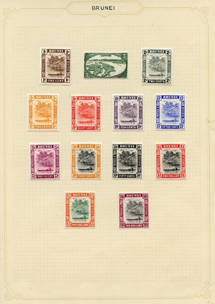 1947-67 fine M collection on leaves incl. 1947 set, 1949 UPU set, 1952 Defin set etc. (81) Cat. £