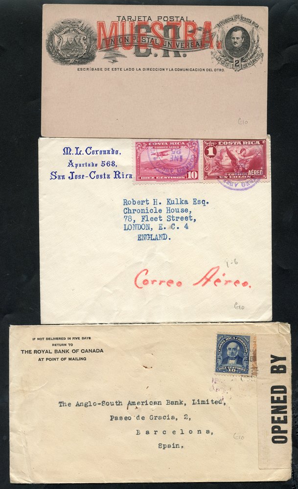 Cover miscellany circa 1933-61 mainly to Europe or USA with useful variety of frankings, rubber