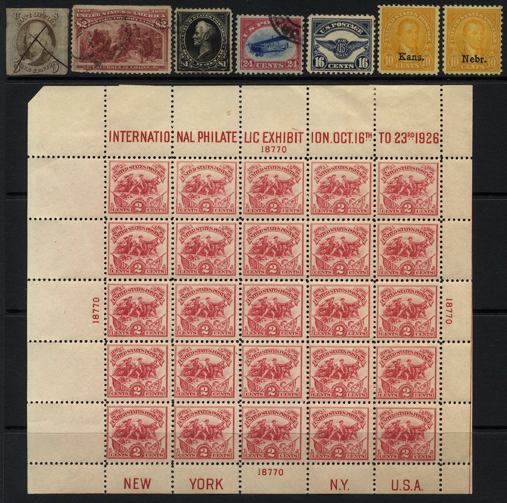 1847-1967 collection housed in two albums with ranges of M & U (usually both present) from 1847 5c