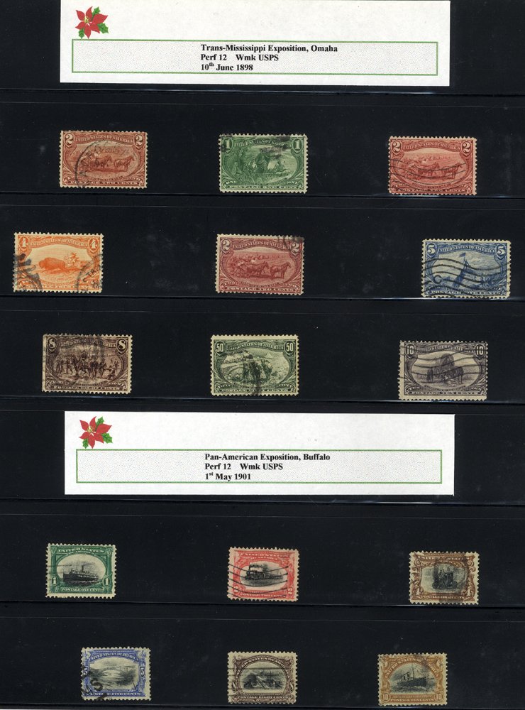 1851-1998 U collection of 3000+ stamps laid out in date order in two Lindner hingeless albums incl.