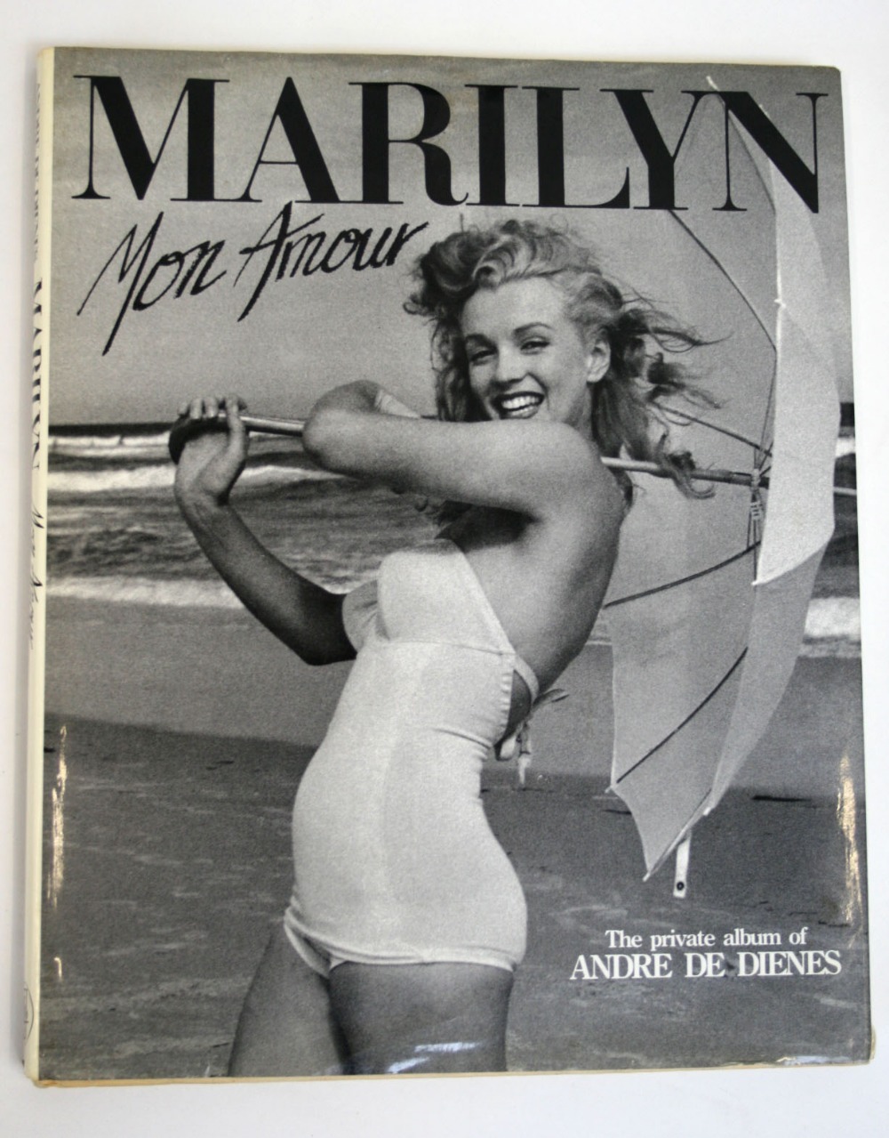 Marilyn Monroe Mon Amour Book, The Private album of Andre De Dienes ISBN 0-283-99337-5 in good