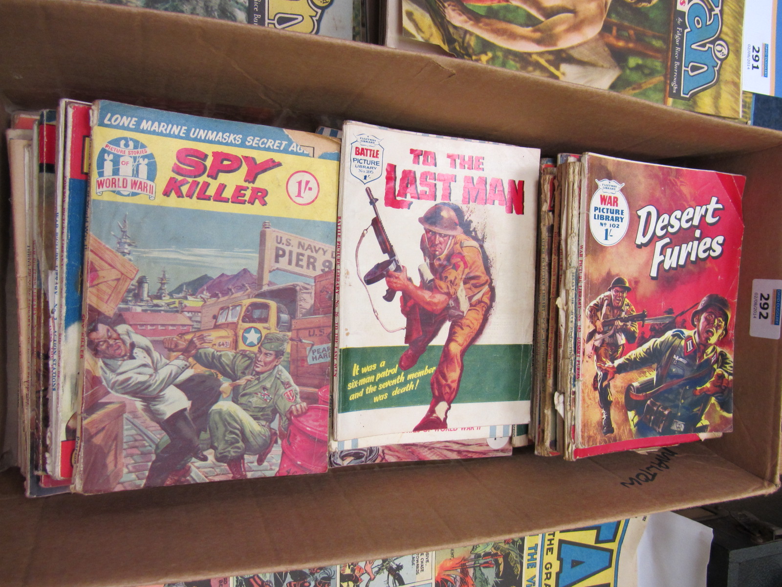 Collection 1950's War comics