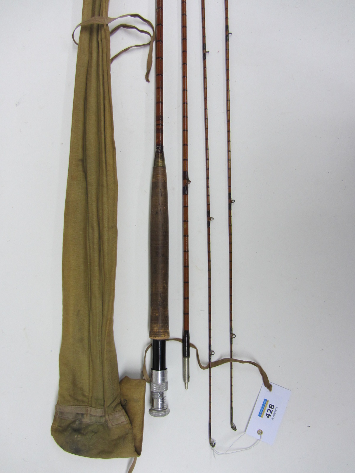 Fishing - Hardy Palakona Gold Medal three piece rod with two tops