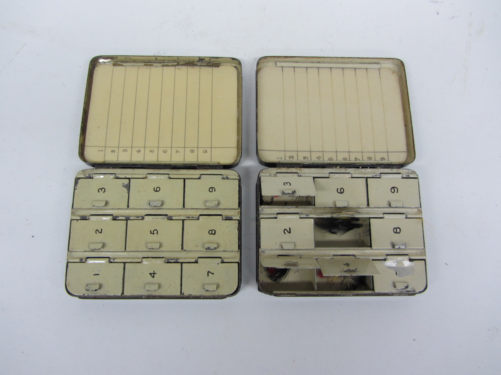 Fishing - Two Hardy Trout fly boxes