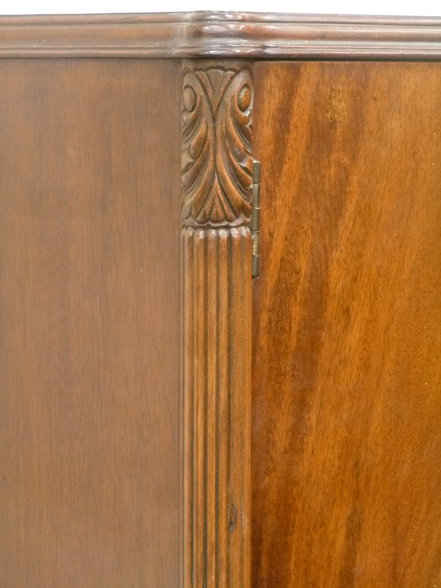 Early 20th century mahogany tallboy, W91cm, H150cm - Image 2 of 2