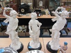 Three classical style figures