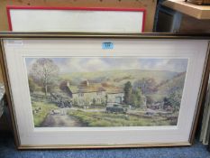 'Organised Chaos! Burnsall', John Wood limited edition print signed titled and numbered 138/500; 'St