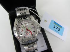 Sekonda chronometer stainless steel wristwatch