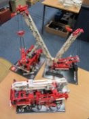 Three Lego Technic models 8288, 8289-1 (boxed) and 2 with instructions