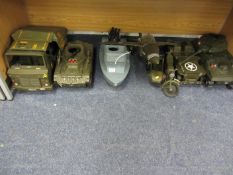 Action Man military vehicles