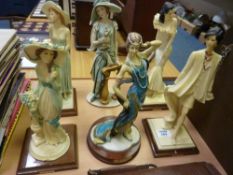 Collection of Vittorio Tessaro figures