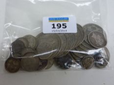 Pre 1947 silver coins approx 9oz