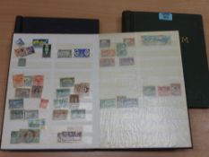 World Stamps in two albums and a Stock book