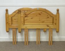 Pair pine 3' single headboards