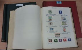World Stamps in three albums