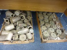 Large collection of hotel ware silver plated pots and jugs