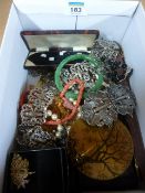 Costume jewellery in one box