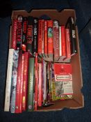 Collection of Liverpool Football Club and other books and programmes in one box