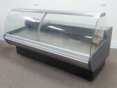 Caravell Scanfrost refrigerated illuminated serve over display cabinet with under counter cold