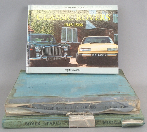 The Rover Workshop Manual, from 1950 onwards for 60,75,80,90,95,100,105 and 110 Series, dated 1963,