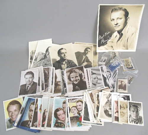 Film Star photographs, postcards, trade cards and studio stills, approximately 300