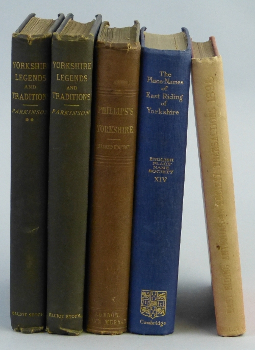 Parkinson Rev Thomas, Yorkshire Legends and Traditions, 1888, two volumes, Phillips John - The