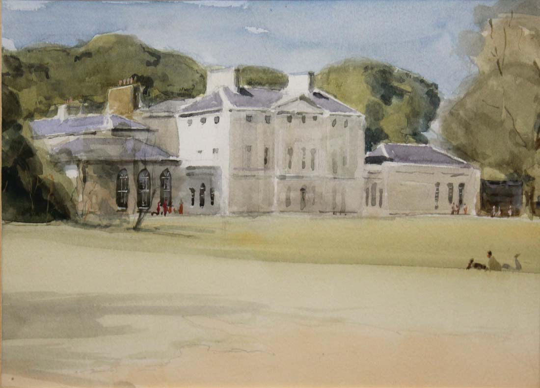 Niccolo d'Ardia Caracciolo RHA 1941-1989
KENWOOD HOUSE, LONDON
Watercolour, 7" x 10 1/4" (17.8 x