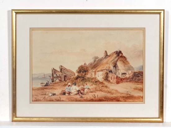 Manner of David Cox XIX
Watercolour
' Rosses Point '
Titled verso
9 x 14"   CONDITION:  Please