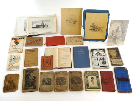 A mixed lot of books and ephemera. Comprising "The Story of Little Black Mingo". By Helen Bannerman;