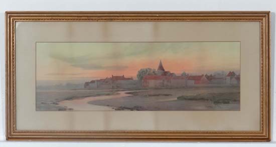 After I Kirkpatrick XIX-XX
Chromolithograph
East Anglian river and flood plain
Aperture 7 x 21"