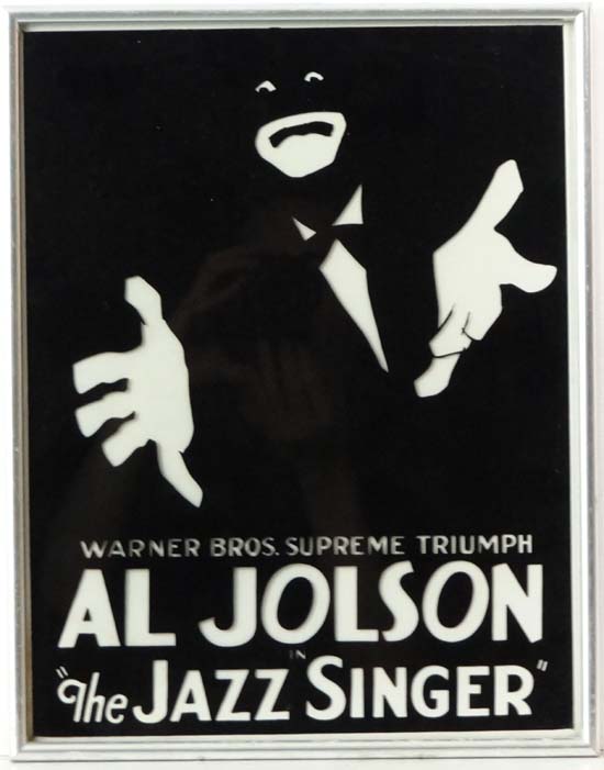 Film Advertising (circa 2001)
' THE JAZZ SINGER ' by Warner Bros , staring  Al Jolson 
The