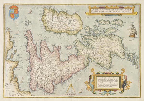 British Isles. Ortelius (Abraham), Angliae, Scotiae et Hiberniae, sive Britannicar Insularum