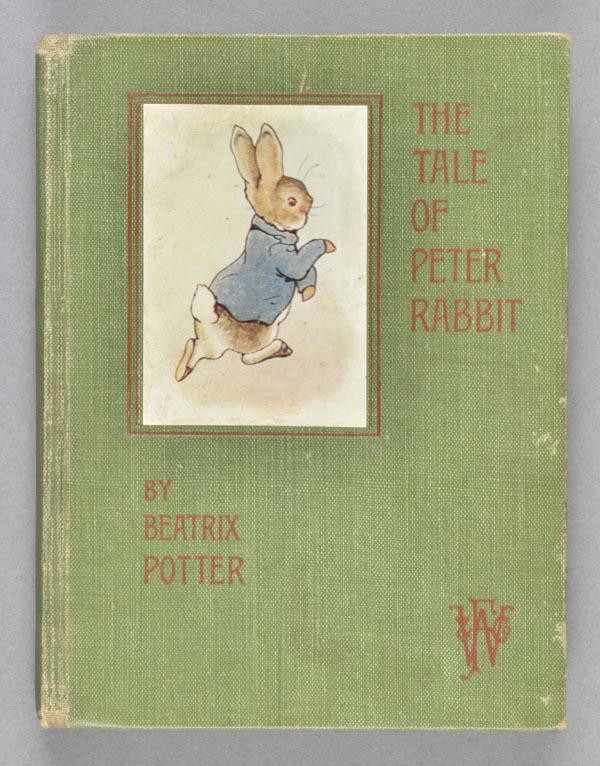 Potter (Beatrix). The Tale of Peter Rabbit, 1st deluxe edition, Warne, [1902], “wept” for ‘shed”