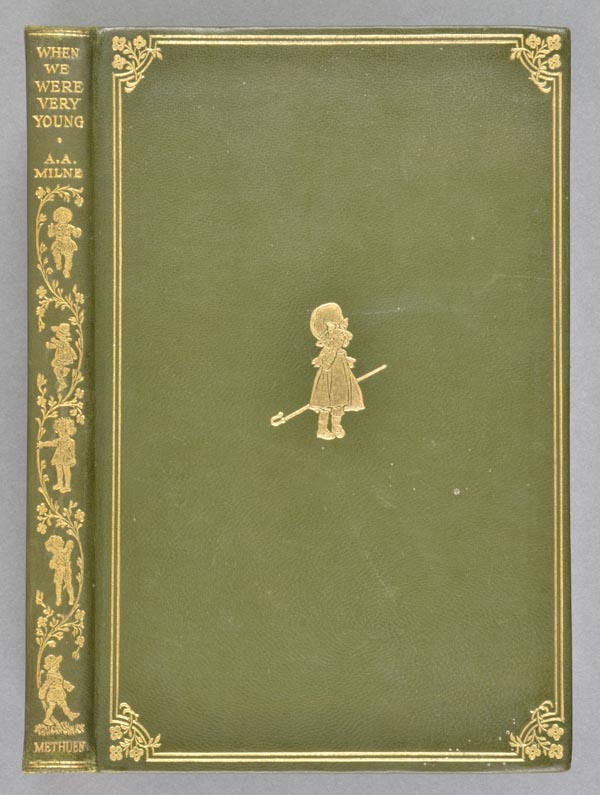 Milne (A.A.). When We Were Very Young, 7th edition [1st deluxe edition], Methuen, 1925,