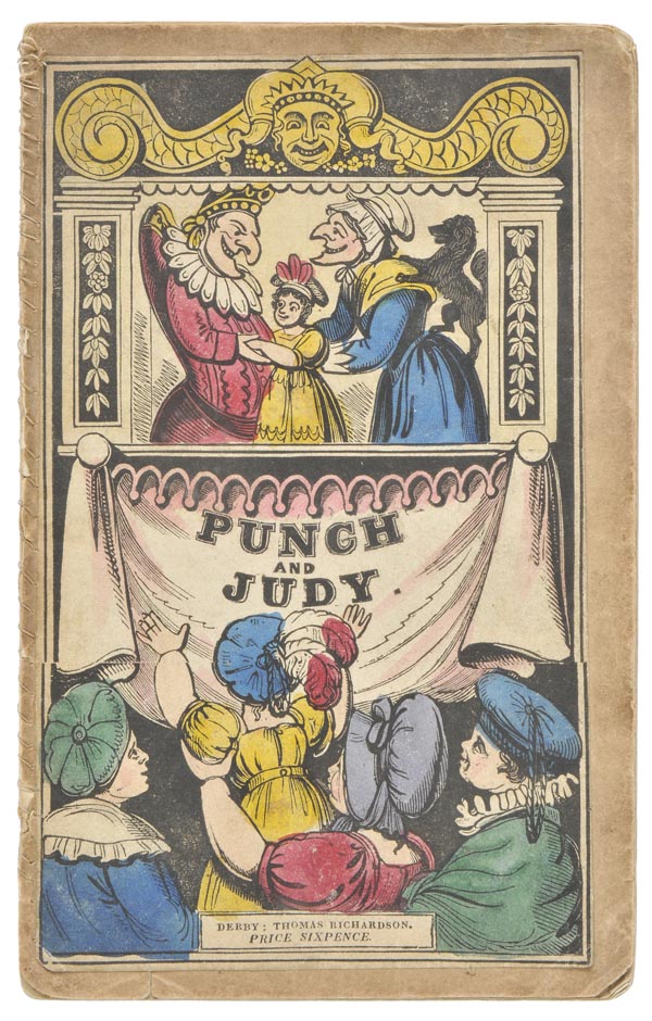 Richardson (Thomas, pub.). Punch and Judy, c.1838, eight hand-coloured engraved illustrations, - Image 2 of 2