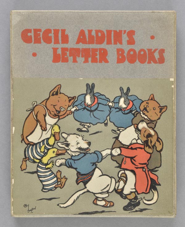 Aldin (Cecil). Cecil Aldin’s Letter Book series, 6 parts (complete), [1921], a complete set, all