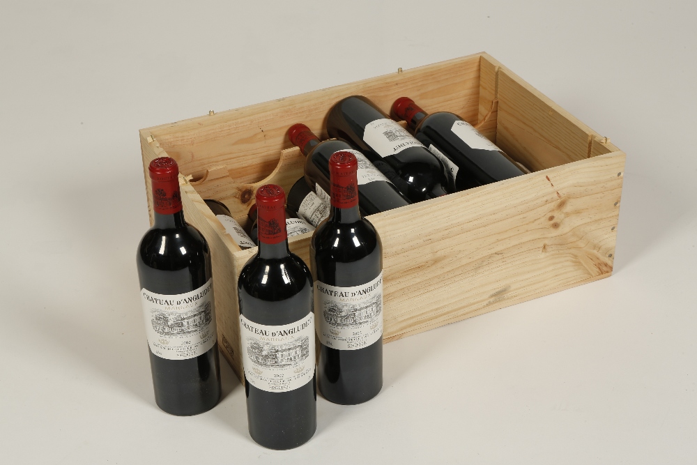 A CASE OF CHATEAU D`ANGLUDET, MARGAUX 2002, in original case